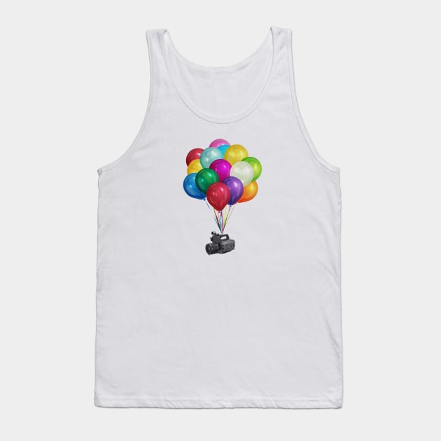 Video Camera Daydreams Tank Top by mowandering